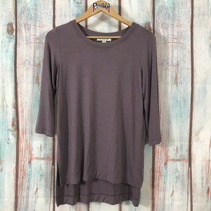 Amour Vert Purple Modal Tee  Medium